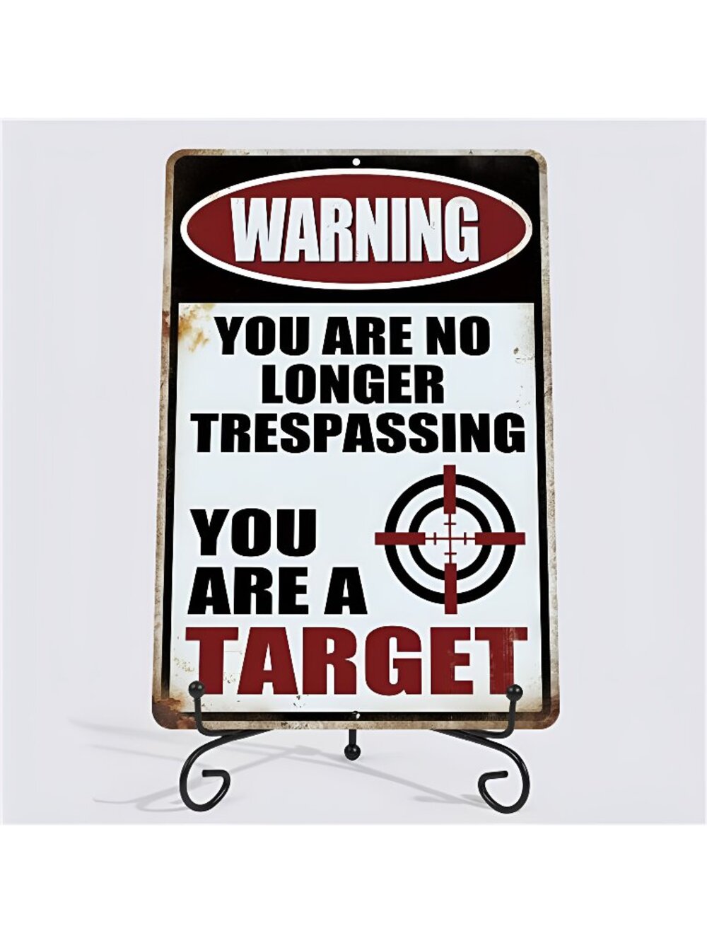 No Trespassing Metal Tin Signs Vintage Wall Decor 12 X 8 Inches
